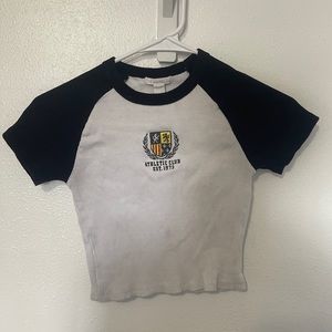 Athletic club crop top